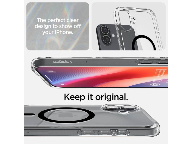 Spigen Ultra Hybrid MagSafe - Black - iPhone 16 Plus