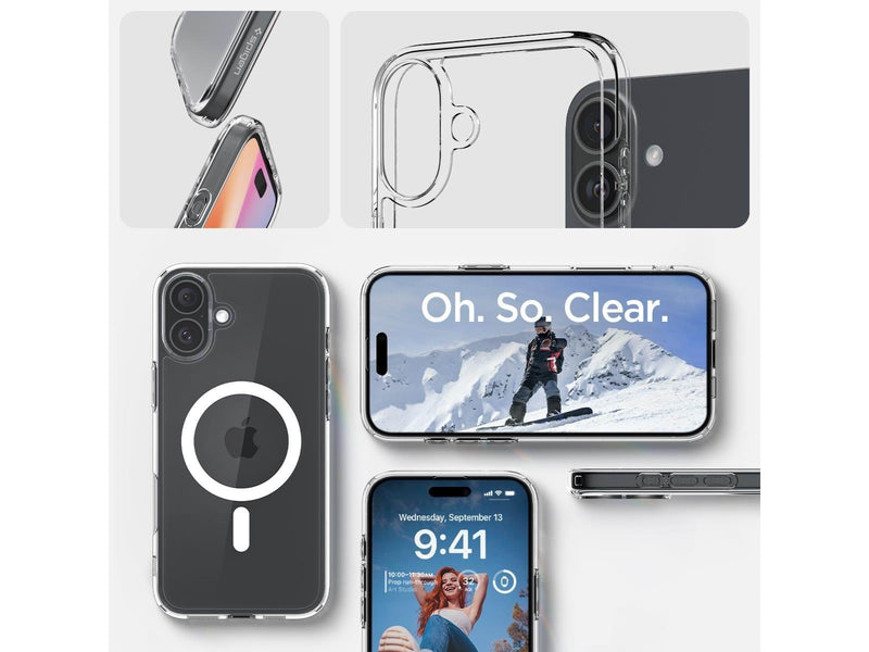 Spigen Ultra Hybrid MagSafe - White - iPhone 16 Plus