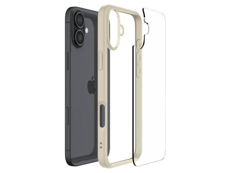 Spigen Ultra Hybrid - Mute Beige - iPhone 16 Plus