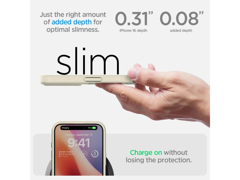 Spigen Ultra Hybrid - Mute Beige - iPhone 16 Plus