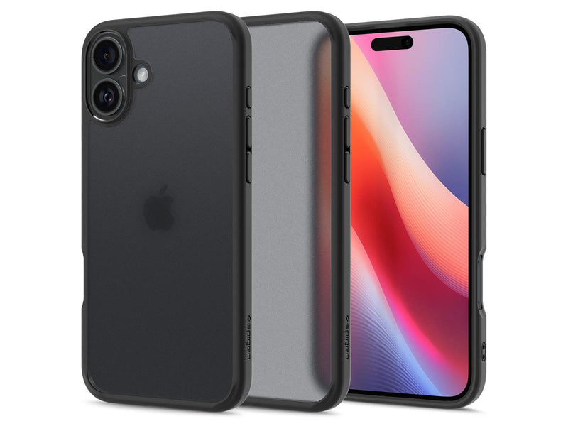 Spigen Ultra Hybrid - Frost Black - iPhone 16 Plus