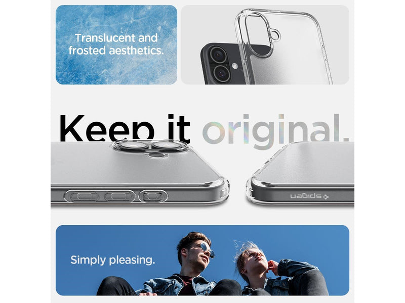 Spigen Ultra Hybrid - Frost Clear - iPhone 16 Plus