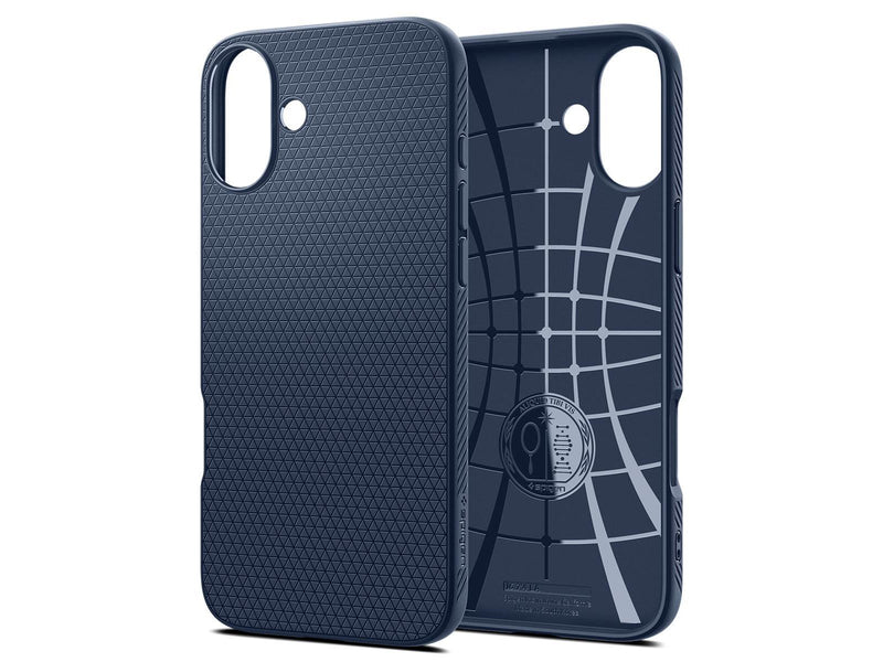 Spigen Liquid Air - Navy Blue - iPhone 16 Plus