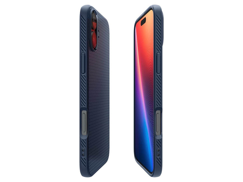 Spigen Liquid Air - Navy Blue - iPhone 16 Plus