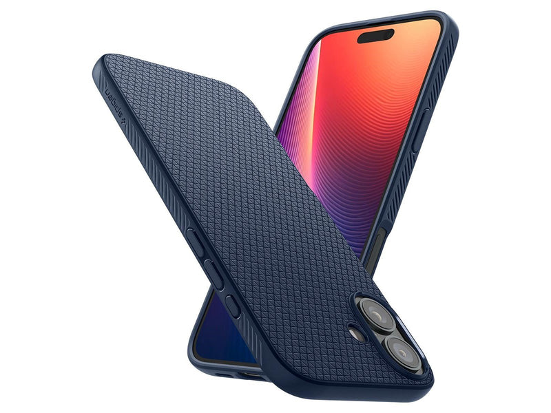 Spigen Liquid Air - Navy Blue - iPhone 16 Plus