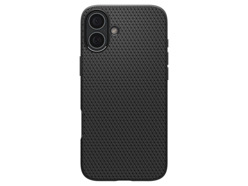 Spigen Liquid Air - Matte Black - iPhone 16 Plus