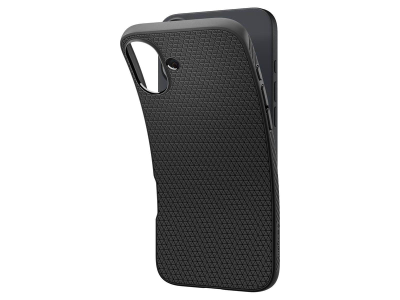 Spigen Liquid Air - Matte Black - iPhone 16 Plus