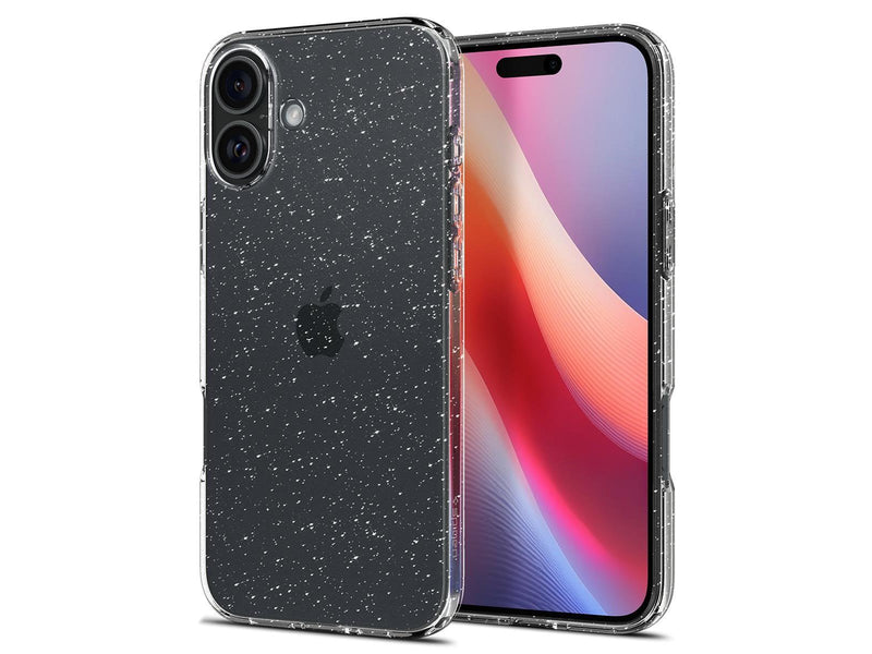 Spigen Liquid Crystal Glitter - Crystal Quartz - iPhone 16 Plus