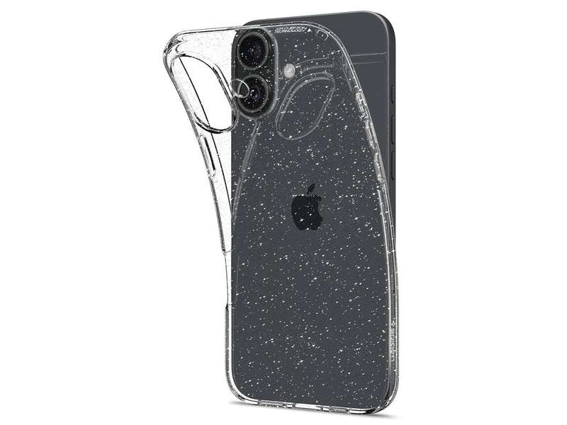 Spigen Liquid Crystal Glitter - Crystal Quartz - iPhone 16 Plus