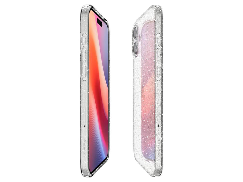 Spigen Liquid Crystal Glitter - Crystal Quartz - iPhone 16 Plus