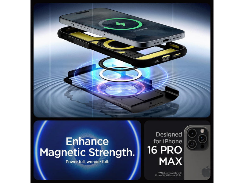 Spigen Slim Armor MagSafe - Black - iPhone 16 Pro Max
