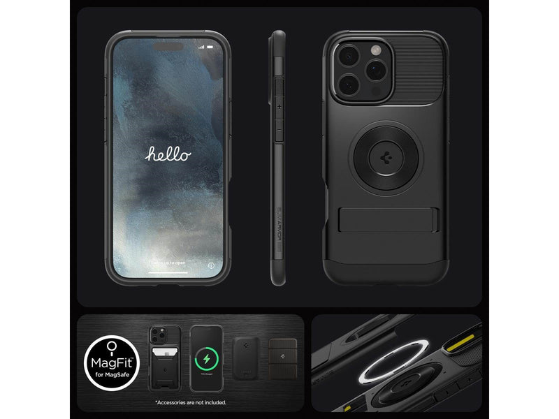 Spigen Slim Armor MagSafe - Black - iPhone 16 Pro Max