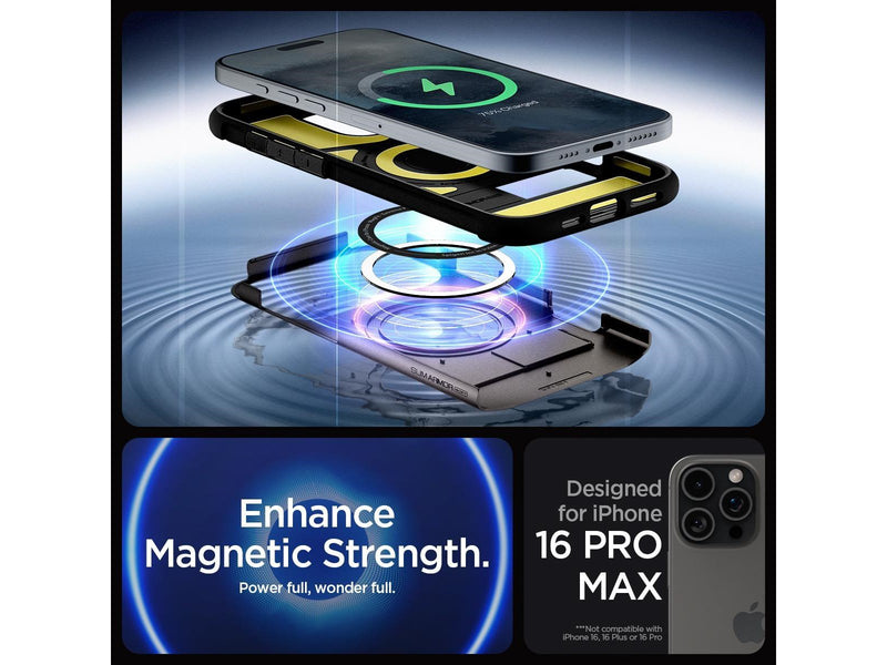 Spigen Slim Armor MagSafe - Gunmetal - iPhone 16 Pro Max