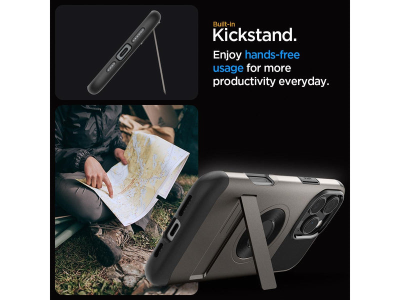 Spigen Slim Armor MagSafe - Gunmetal - iPhone 16 Pro Max