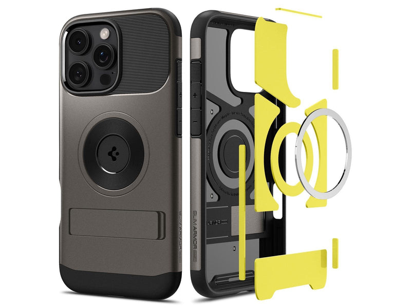 Spigen Slim Armor MagSafe - Gunmetal - iPhone 16 Pro Max