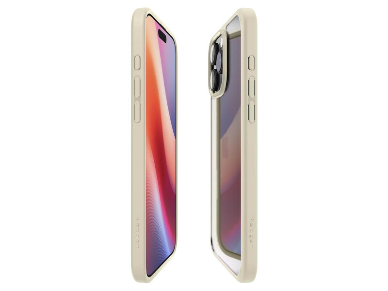 Spigen Crystal Hybrid - Mute Beige - iPhone 16 Pro Max