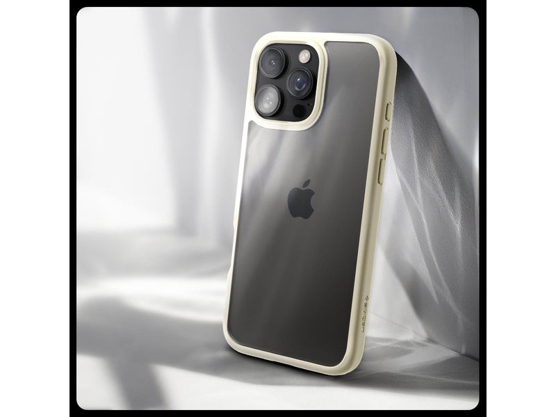 Spigen Crystal Hybrid - Mute Beige - iPhone 16 Pro Max