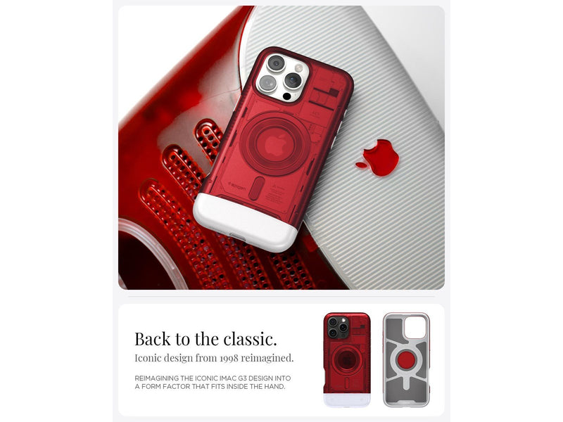 Spigen Classic C1 MagSafe - Ruby - iPhone 16 Pro Max