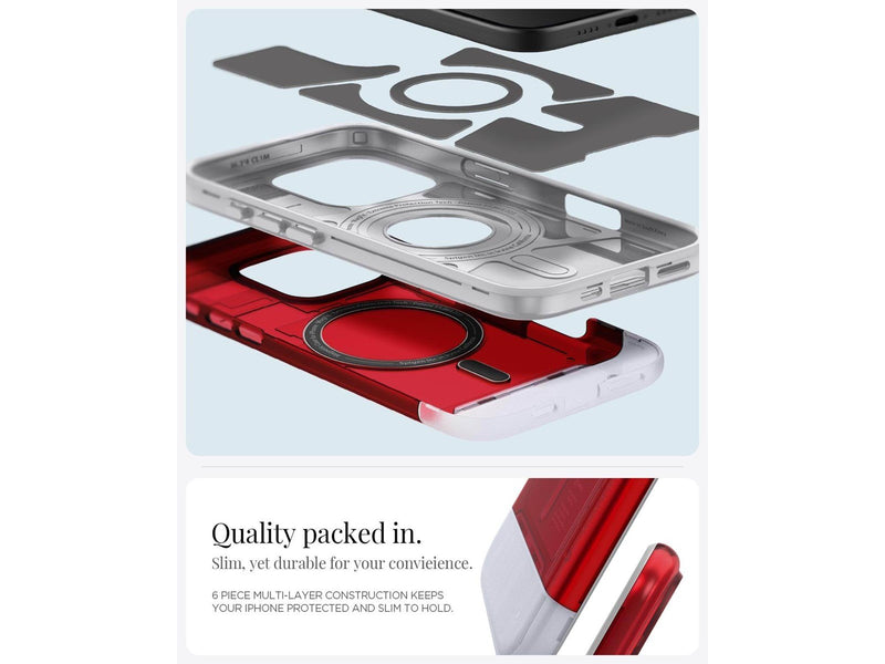 Spigen Classic C1 MagSafe - Ruby - iPhone 16 Pro Max
