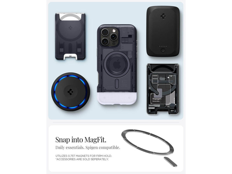 Spigen Classic C1 MagSafe - Graphite - iPhone 16 Pro Max