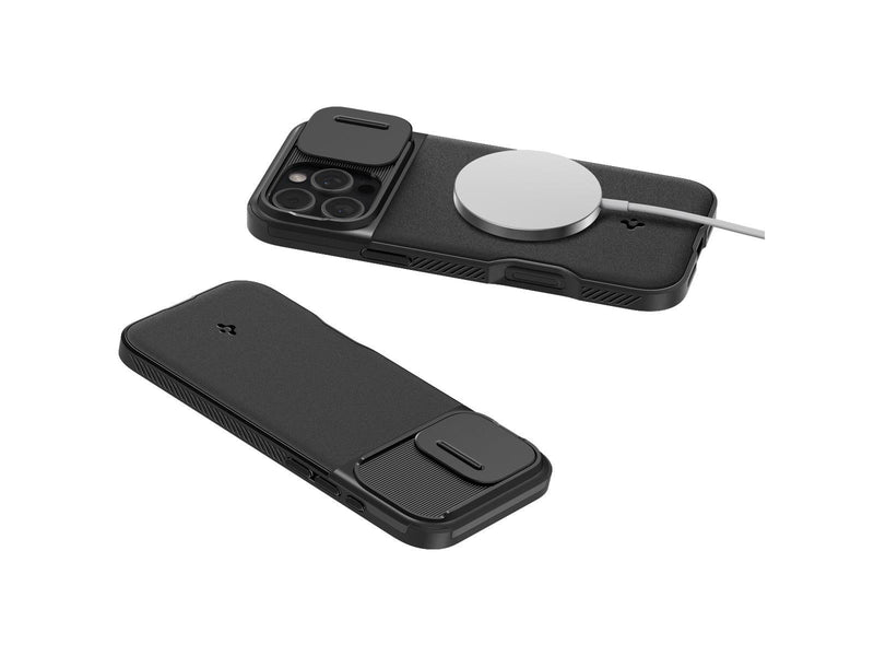 Spigen Optik Armor MagSafe - Black - iPhone 16 Pro Max