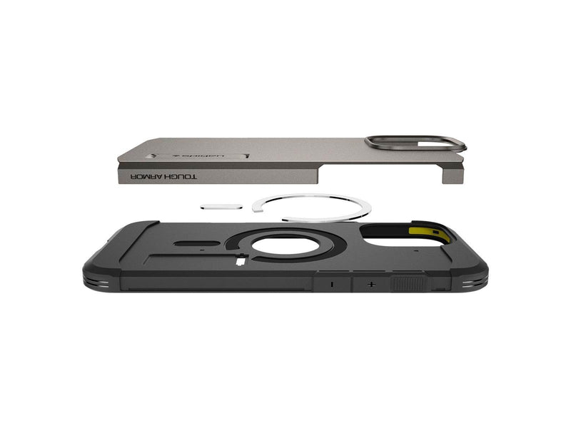 Spigen Tough Armor MagSafe - Gunmetal - iPhone 16 Pro Max