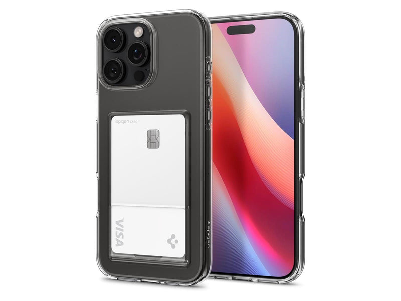 Spigen Crystal Slot - Crystal Clear - iPhone 16 Pro Max