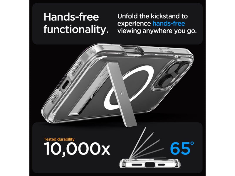 Spigen Ultra Hybrid S MagSafe - Crystal Clear - iPhone 16 Pro Max