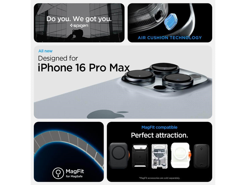 Spigen Ultra Hybrid MagSafe - Zero One White - iPhone 16 Pro Max