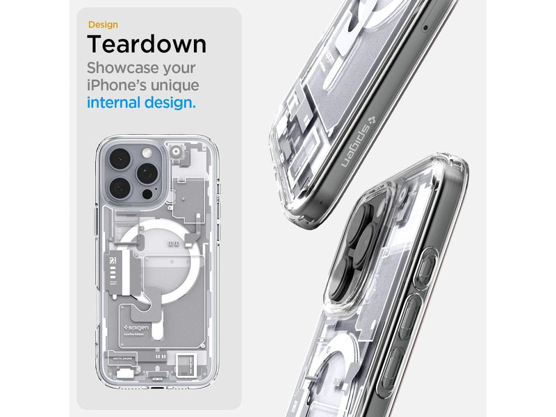Spigen Ultra Hybrid MagSafe - Zero One White - iPhone 16 Pro Max