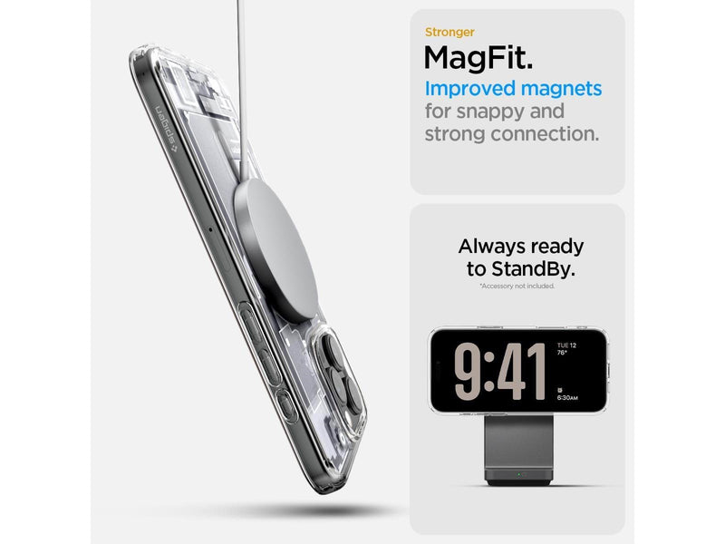 Spigen Ultra Hybrid MagSafe - Zero One White - iPhone 16 Pro Max
