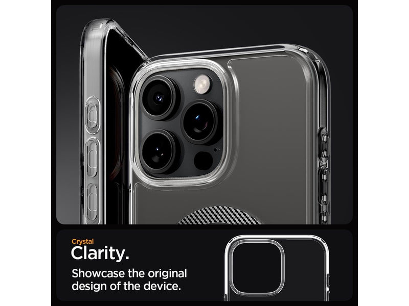 Spigen Ultra Hybrid MagSafe - Carbon Fiber - iPhone 16 Pro Max