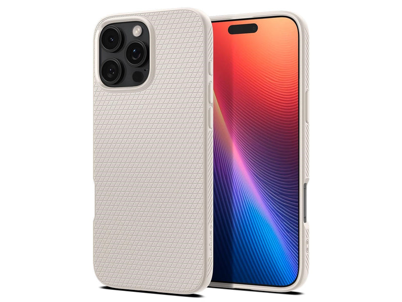 Spigen Liquid Air - Titanium - iPhone 16 Pro Max