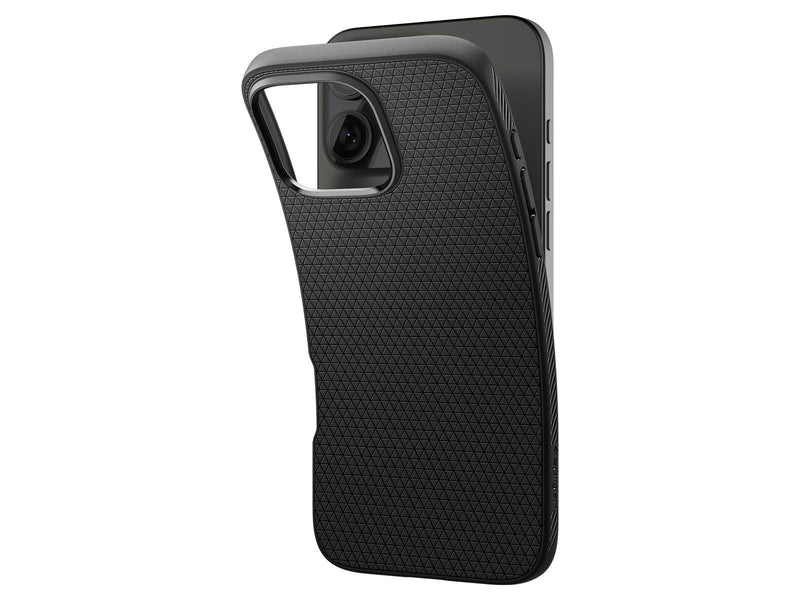 Spigen Liquid Air - Matte Black - iPhone 16 Pro Max