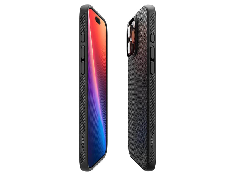 Spigen Liquid Air - Matte Black - iPhone 16 Pro Max