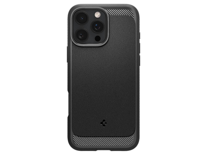 Spigen Rugged Armor MagSafe - Matte Black - iPhone 16 Pro Max