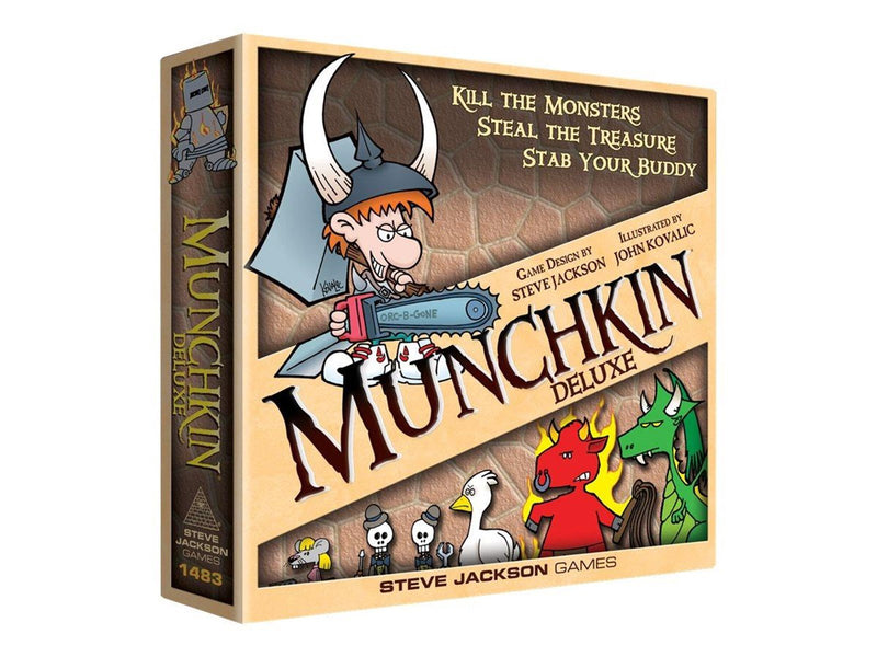 Asmodee Steve Jackson Games - Munchkin Deluxe