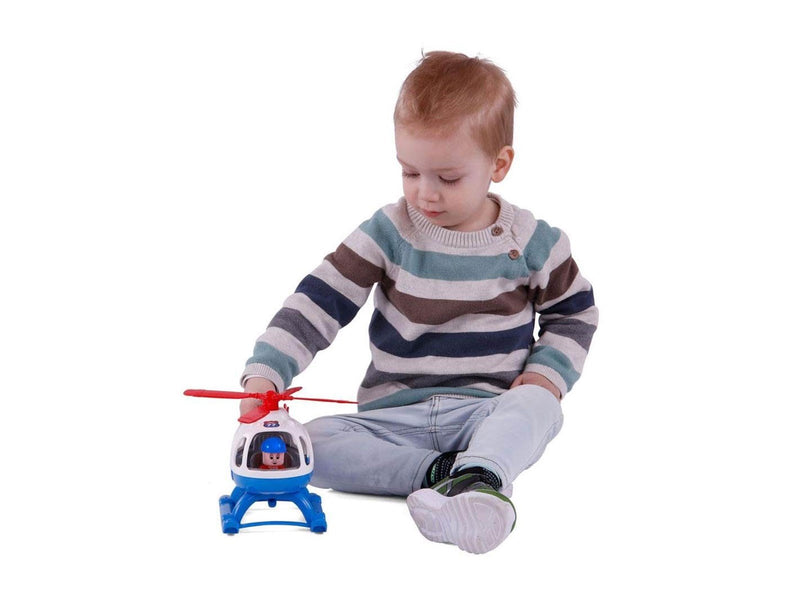 Cavallino Toys Cavallino Helicopter with Playing Figure