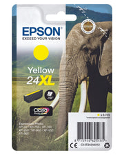 Epson Original 24XL Elefant Druckerpatrone gelb 740 Seiten 9ml (C13T24344012)