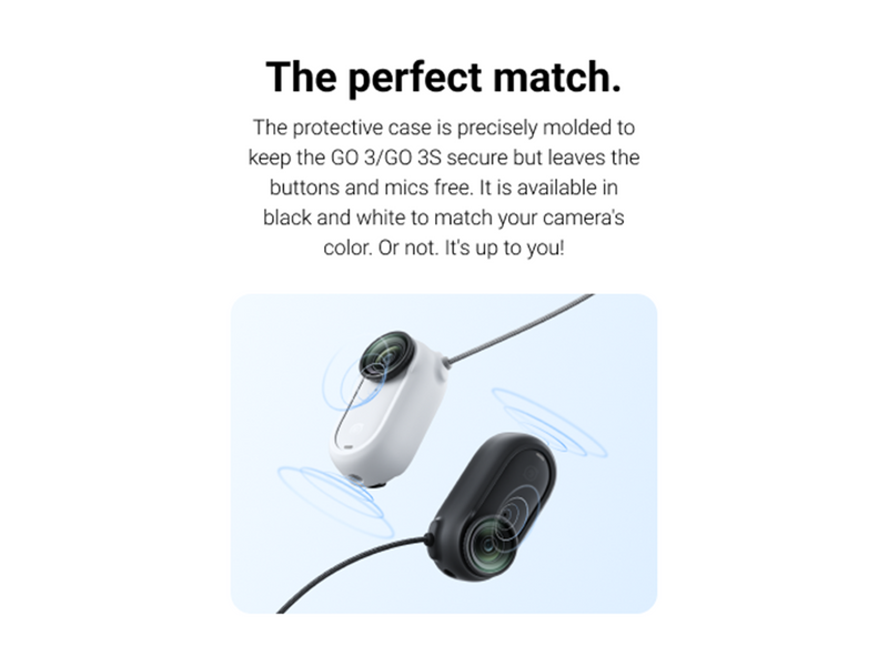 Insta360 GO 3/GO 3S Magnet Pendant Safety Cord - White