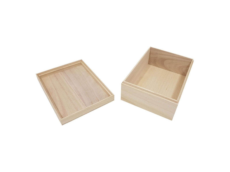 Playwood Wooden Box A5 Size with Lid