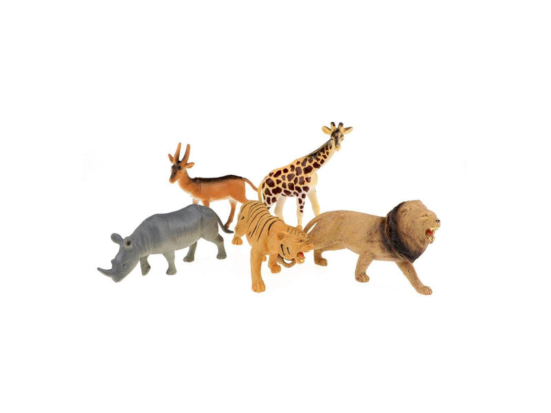 Toi-Toys Animal World Wild Animals Deluxe 5pcs.