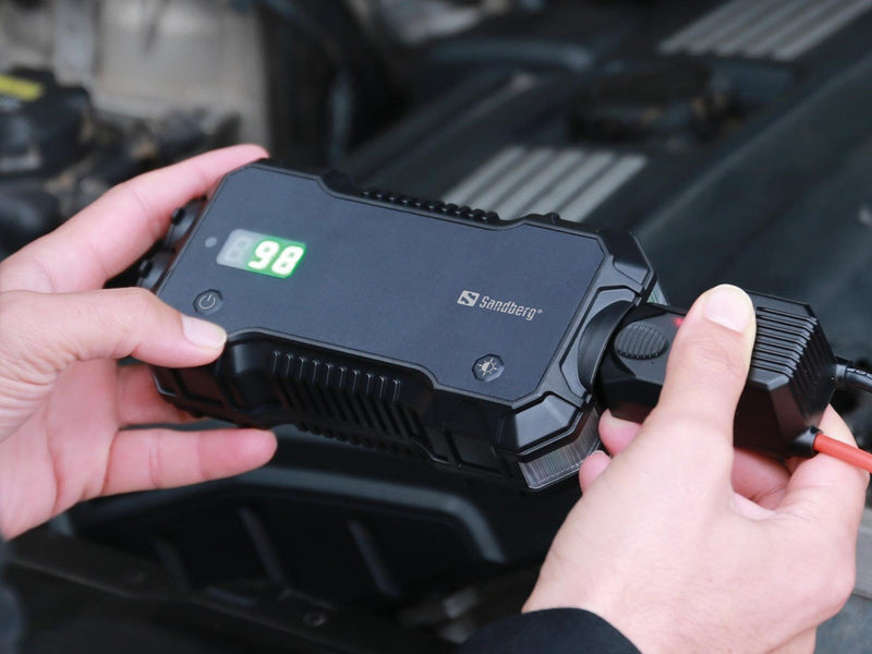Sandberg Car Jumpstarter Powerbank 10000 Powerbank (Akku) - schwarz - 10000 mAh