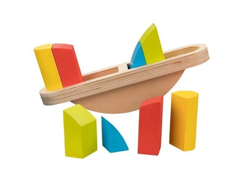 Goki Wooden Balance Game 9 pieces.