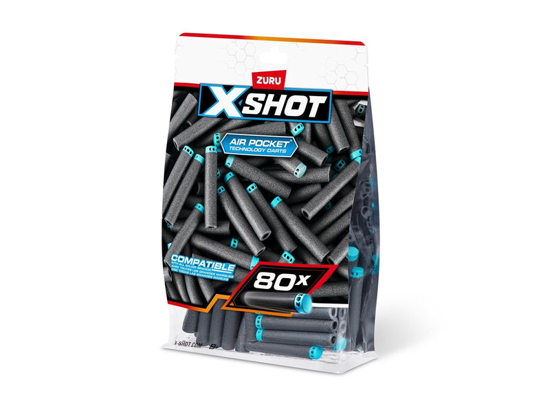 X-shot Excel Darts Refill Pack (80 Darts) ZURU