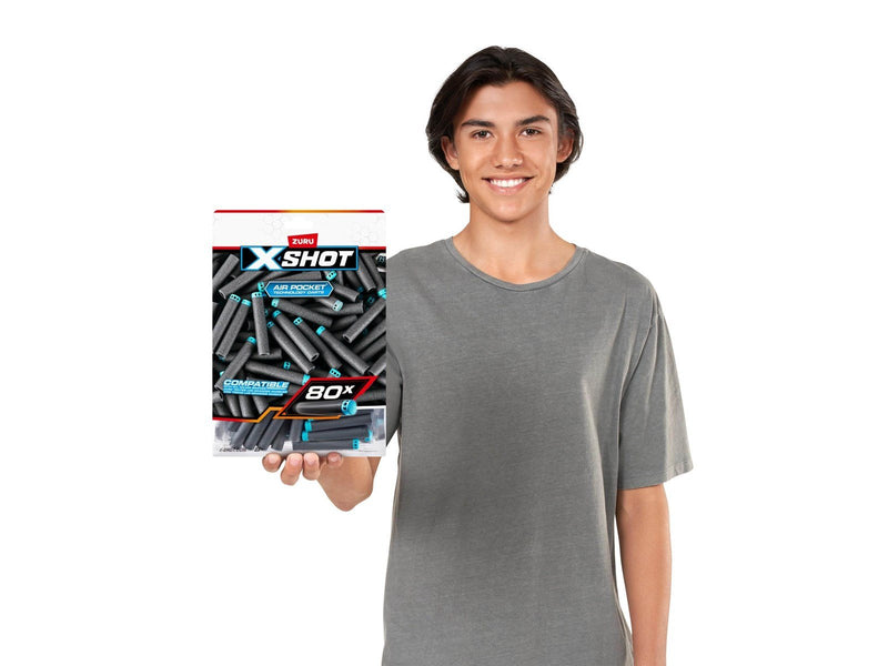 X-shot Excel Darts Refill Pack (80 Darts) ZURU