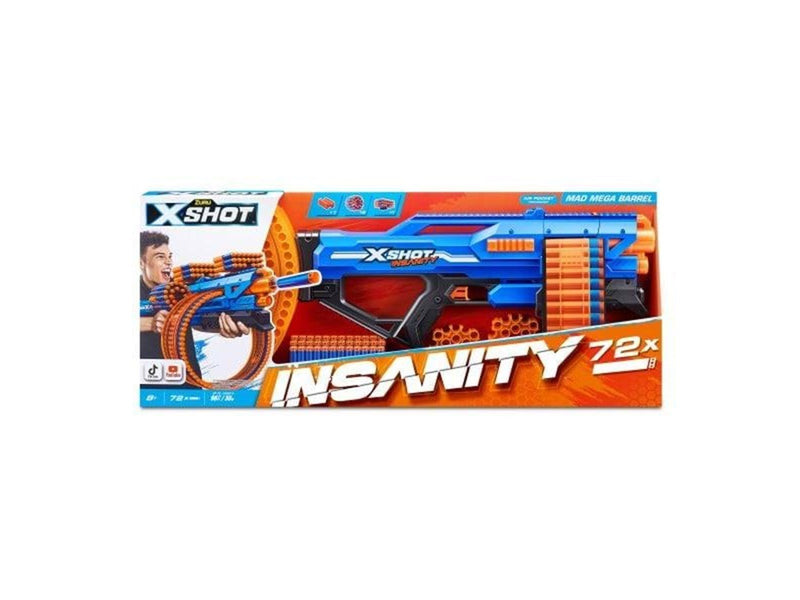 X-shot Insanity Mad Mega Barrel