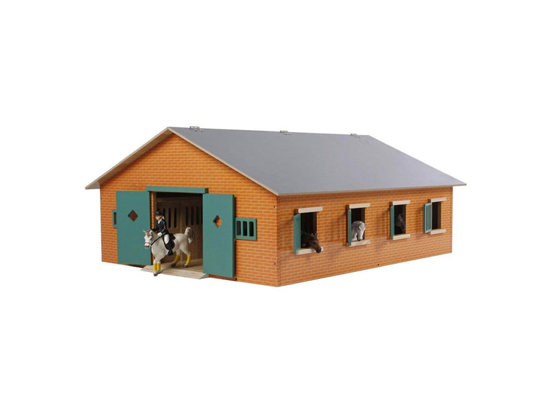 Kids Globe Horse stable with 7 boxes 1:24