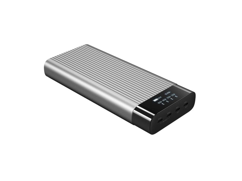 Hyper Juice HJ245B power bank - 4 x USB-C - 245 Watt Powerbank (Akku) - schwarz - 27000 mAh