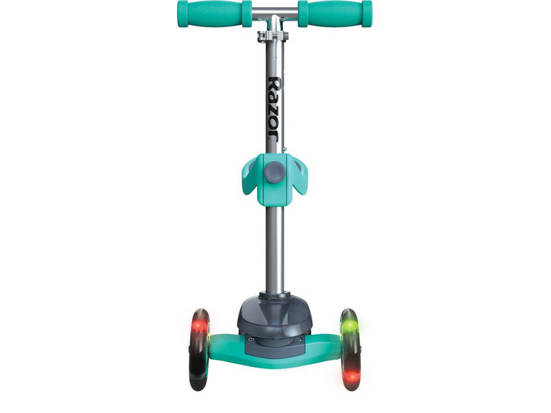 Razor Rollie DLX 2-in-1 convertible with light up function - Teal